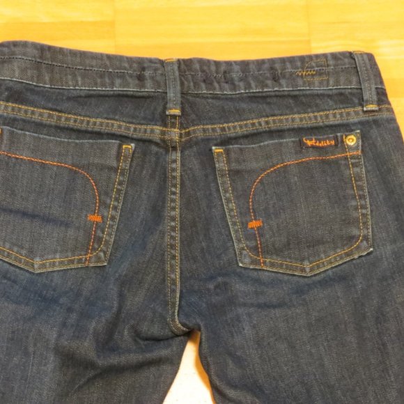 FIDELITY denim jeans low waist indigo 27 S - Picture 5 of 7